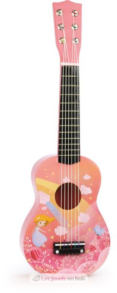 Rainbow Sky Guitar A Wooden Guitar Made By Vilac Item Number 45