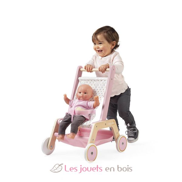 janod dolls pram