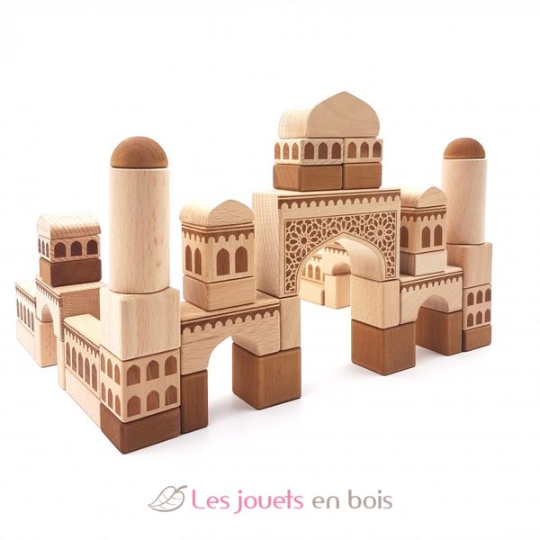 Building Blocks Palace Mazafran Wooden building blocks