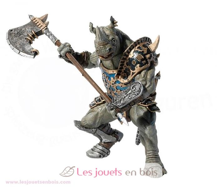 Papo Figurine, Rhino Mutant 38946, miniature plastic Papo