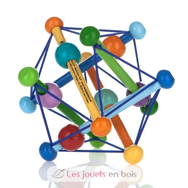 Skwish a magic wooden rattle Skwish appeals to baby s visual and tactile curiosity