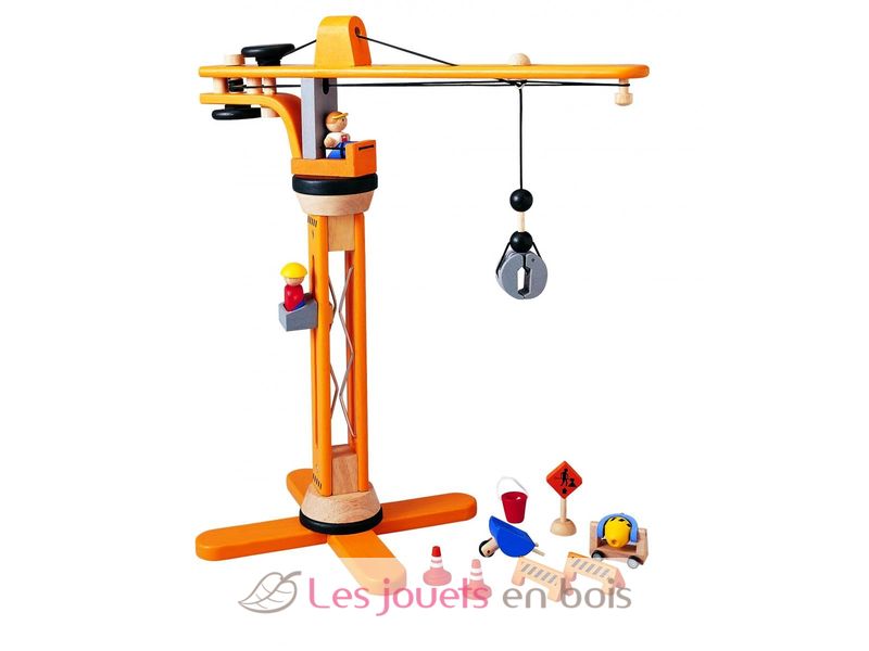 Plan toys shop crane set