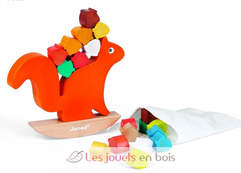 Janod nutty the squirrel balance game on sale