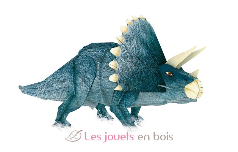 The Era Of The Dinosaurs Build A 3d Triceratops Sassi Junior Book For Child