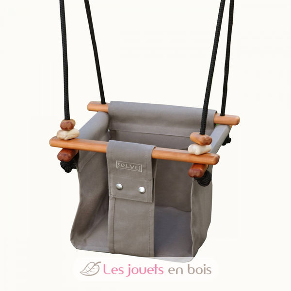 Solvej Swings Baby And Toddler Swing Classic Taupe